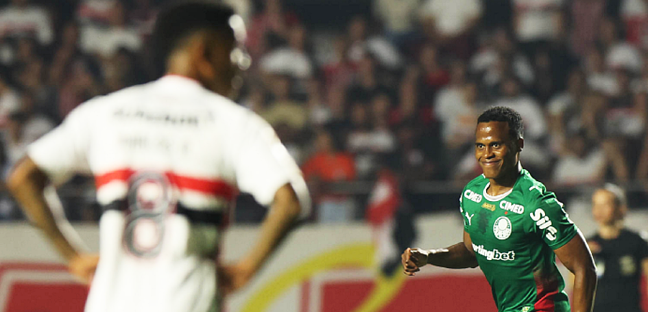 <span class='tit'>6 + 12 + 983 É IGUAL A… FREGUÊS!!!</span> <br /><span class='desc'> Palmeiras ganha 6ª seguida, aumenta invencibilidade para 12 jogos e 983 dias sem perder das Trikas
Meus amigos.
Durante muito tempo, entre 2005 e...</span> 6 + 12 + 983 É IGUAL A… FREGUÊS!!!